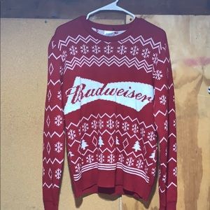 COPY - Budweiser Men’s Christmas Sweater Size M